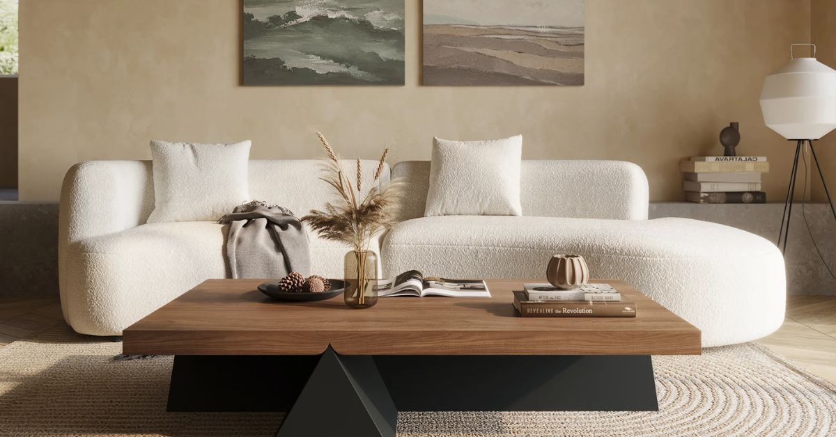 low coffee table